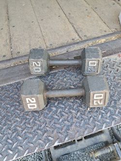 Pair of 20s weight s
