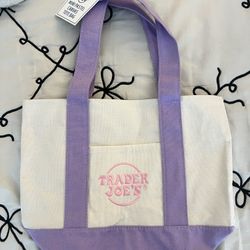 viral trader joe mini tote bag 