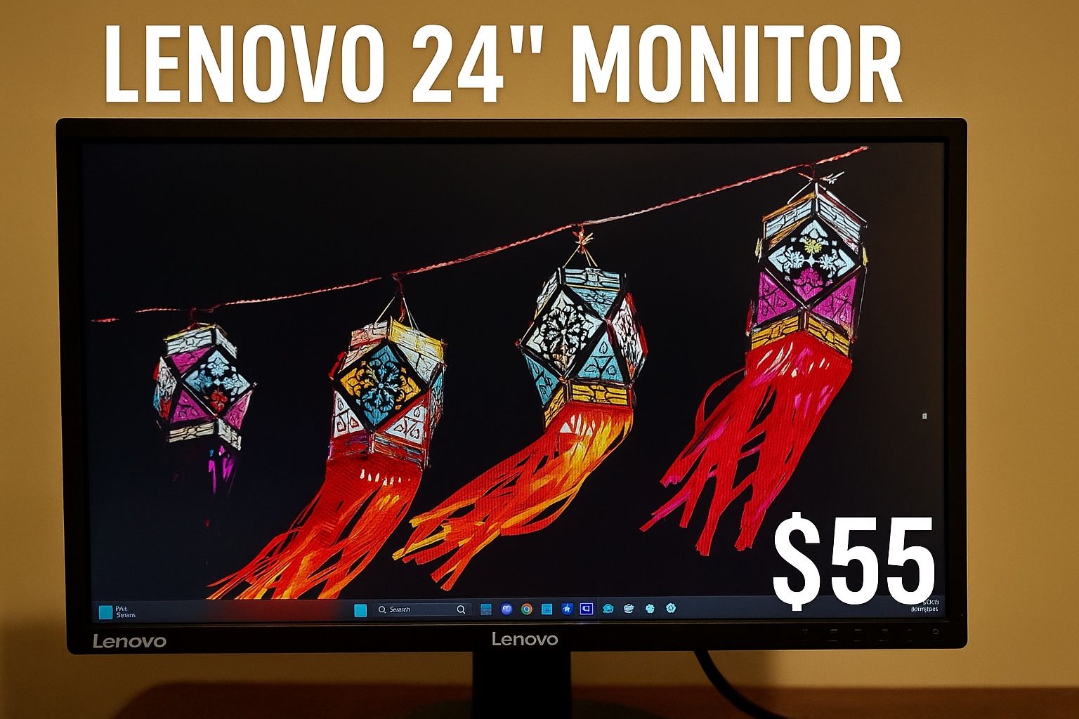 🖥️ Lenovo 24” IPS Monitor – Model T2424pA – $55 OBO