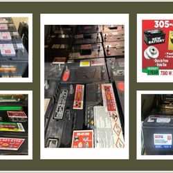 Baterías con garantía de 3 meses usadas como nuevas