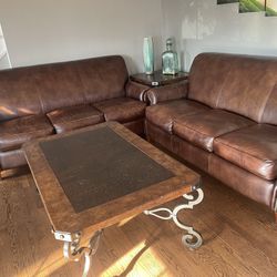 Thomasville Leather Couches