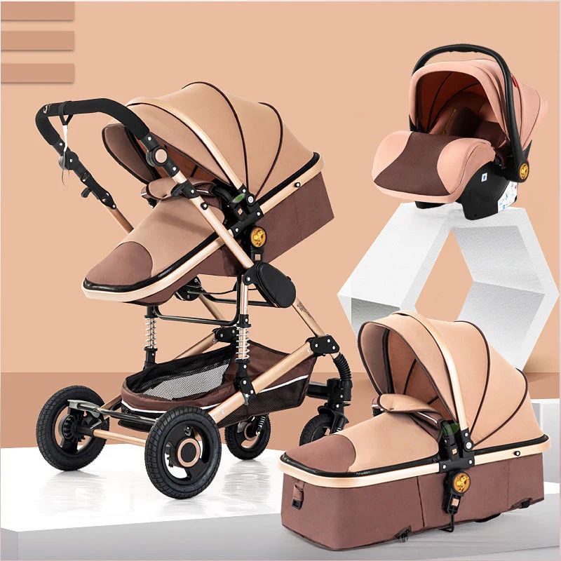 2 In One Baby Stroller, Convertible Bassinet Push Chair