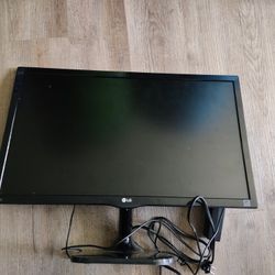 LG 24" Monitor With HDMI (Model: 24M47VQ-P) For Sale 