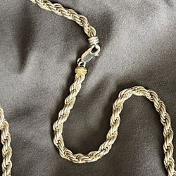 Precious precious silver/gold chain