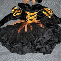 Baby Witch Costume 3T