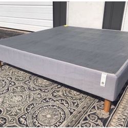 New In A Box Queen Size 16”h Platform Bed Frame 