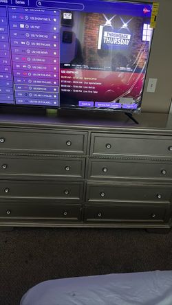 Long bedroom dresser drawer