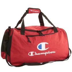 NEW Red Champion Travel Or Gym Duffle Bag 