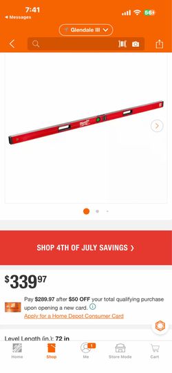 Shop Milwaukee 72 in. REDSTICK Digital Box Level with Pin-Point Measurement Technology