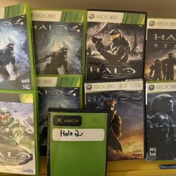 Halo Game lot for Xbox 360