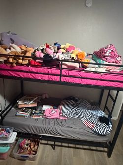 Bunk bed frame