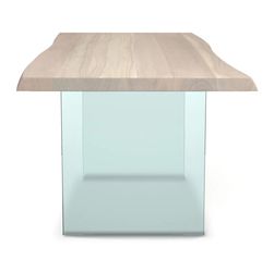 Live Edge Acacia Dining Table - New