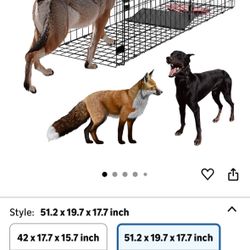 New Large Dog Humane Animal Trap