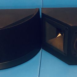 Klipsch Reference RS-41 II Surround Sound Speakers 50 Watt Black Magnetic Grille