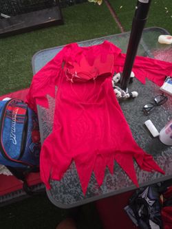 Devil halloween girls costume medium