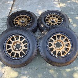 18 Inch Bronze Method Wheels 6x139.7 