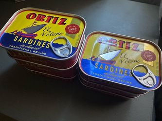 New 7 Ortiz Sardines Imported from Spain