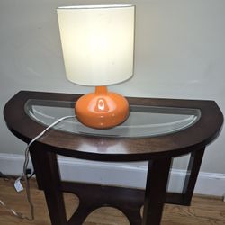 Mahogany Wood Accent Table