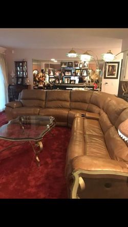 Power Reclining Sectional Sofa Couch