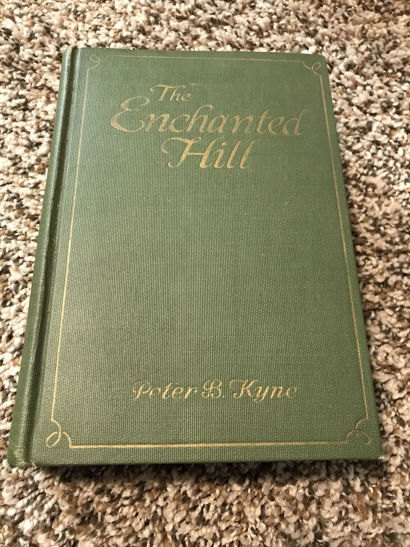 The Enchanted Hill 1924 Vintage Book