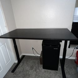65” In Wooden Desk