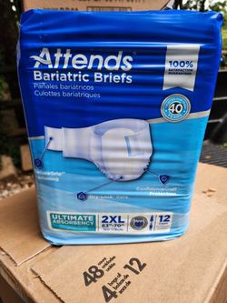 Attends Bariatric Briefs XXL