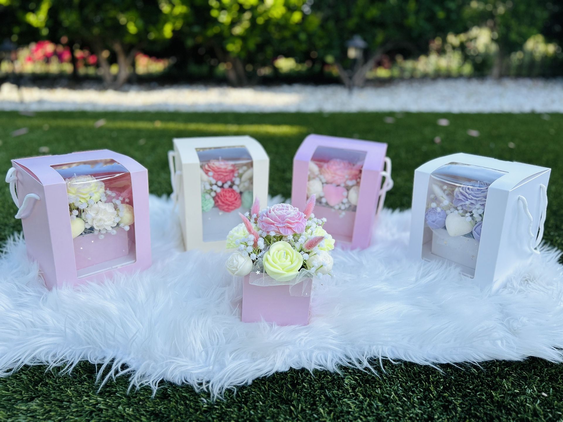 Candle Flower Gift Boxes