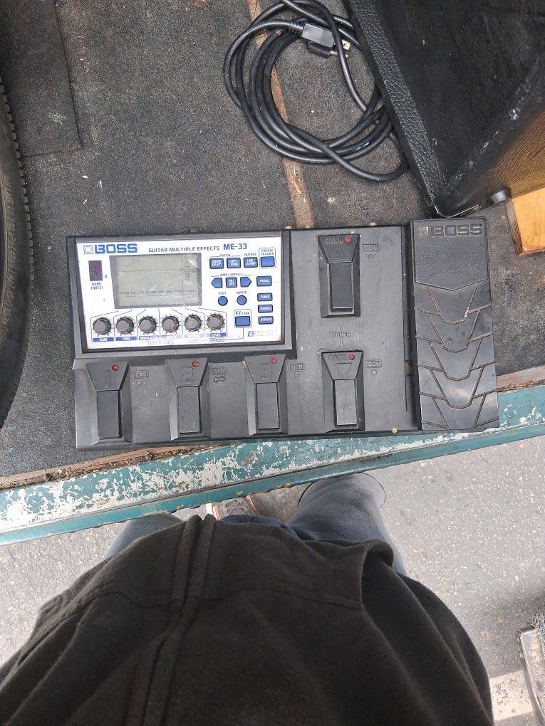 Boss Guitar Effects