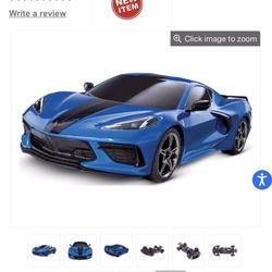 Traxxas Corvette Stingray Corvette Blue Rc