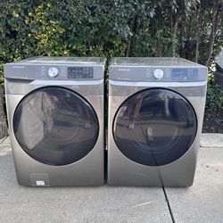 Samsung Washer and Electric Dryer Set