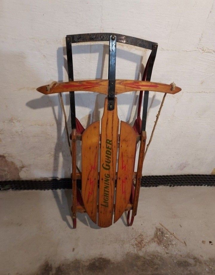 Vintage Lightning Guider Sled