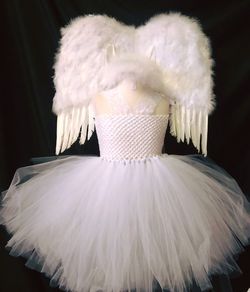 Angel tutu costume