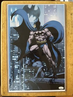 Batman Print JSA cert. Read Below. 