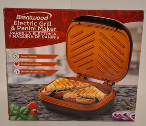 Brentwood Electric Grill & Panini Maker