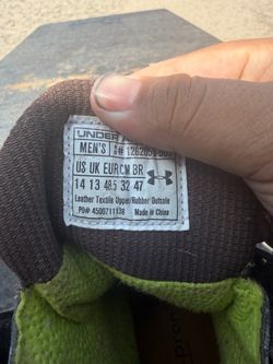 Size 14 men’s Bozmen UA boots