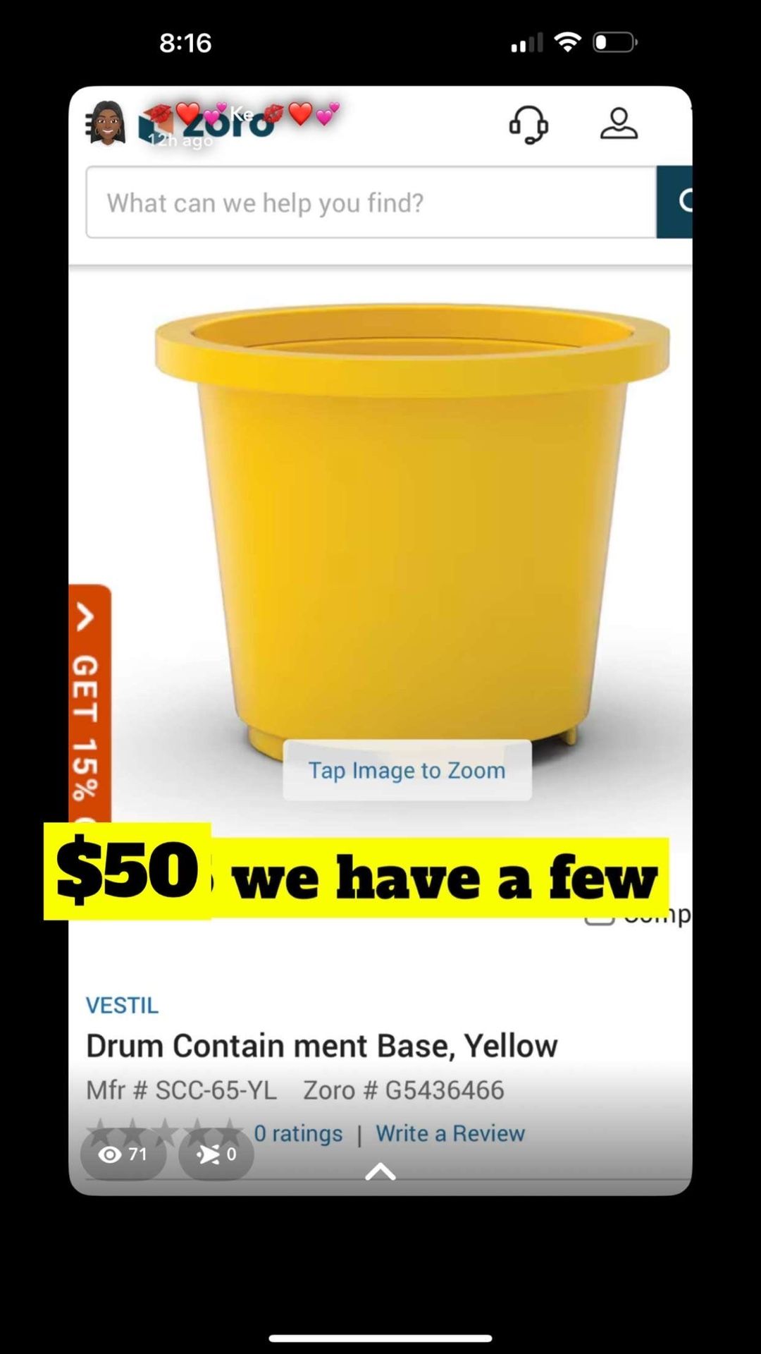 Drum Containment Base 