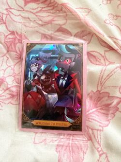 Hazbin Hotel Welcome To VoxTek Vox Cracked Ice Promo Trading Card PR-23