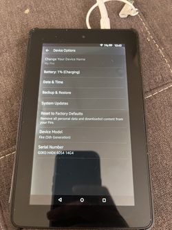 Amazon Fire 5 Tablet