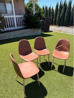 4 Leather Chairs