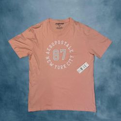 Aeropostale New York City, pink brand, new T-shirt, medium