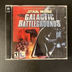 Star Wars: Galactic Battlegrounds (PC Game, 2001)