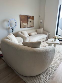 Sofa modern beige