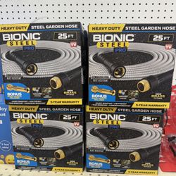 I Have Eight Bionic Hoses 25 Feet