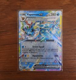 Vaporeon EX  023/131 from Prismatic Evolutions, NM
