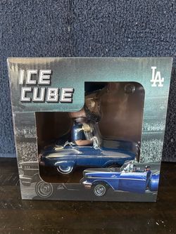 Ice Cube LA Dodgers Bobblehead in Lowrider
