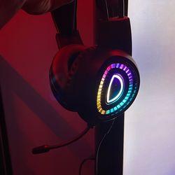 Led Gaming Headphones With Mic 