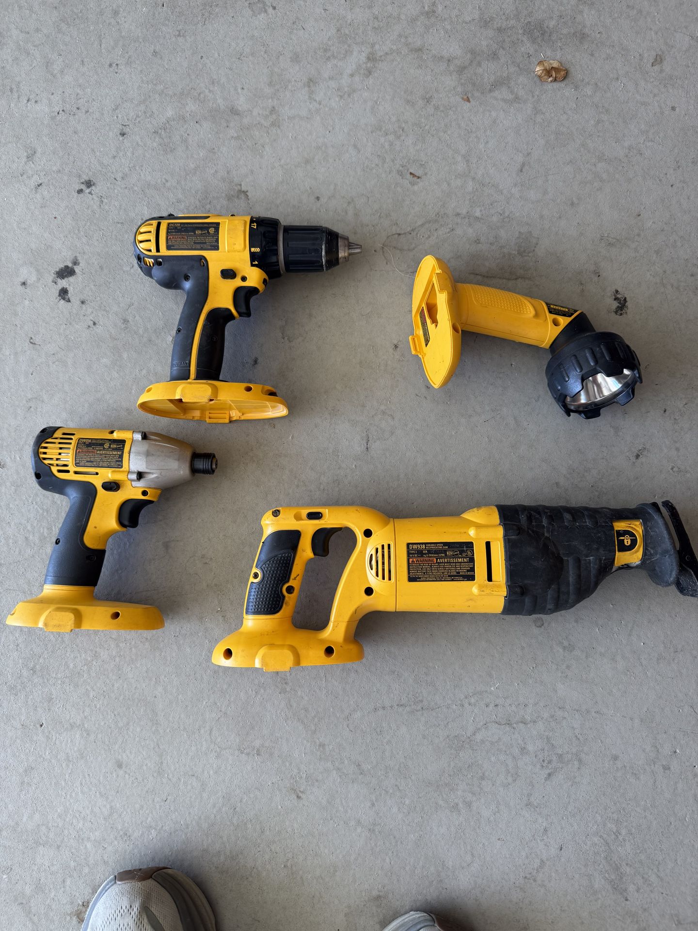DeWalt 18v set