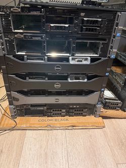Dell PowerEdge Rack Servers Switches Lot