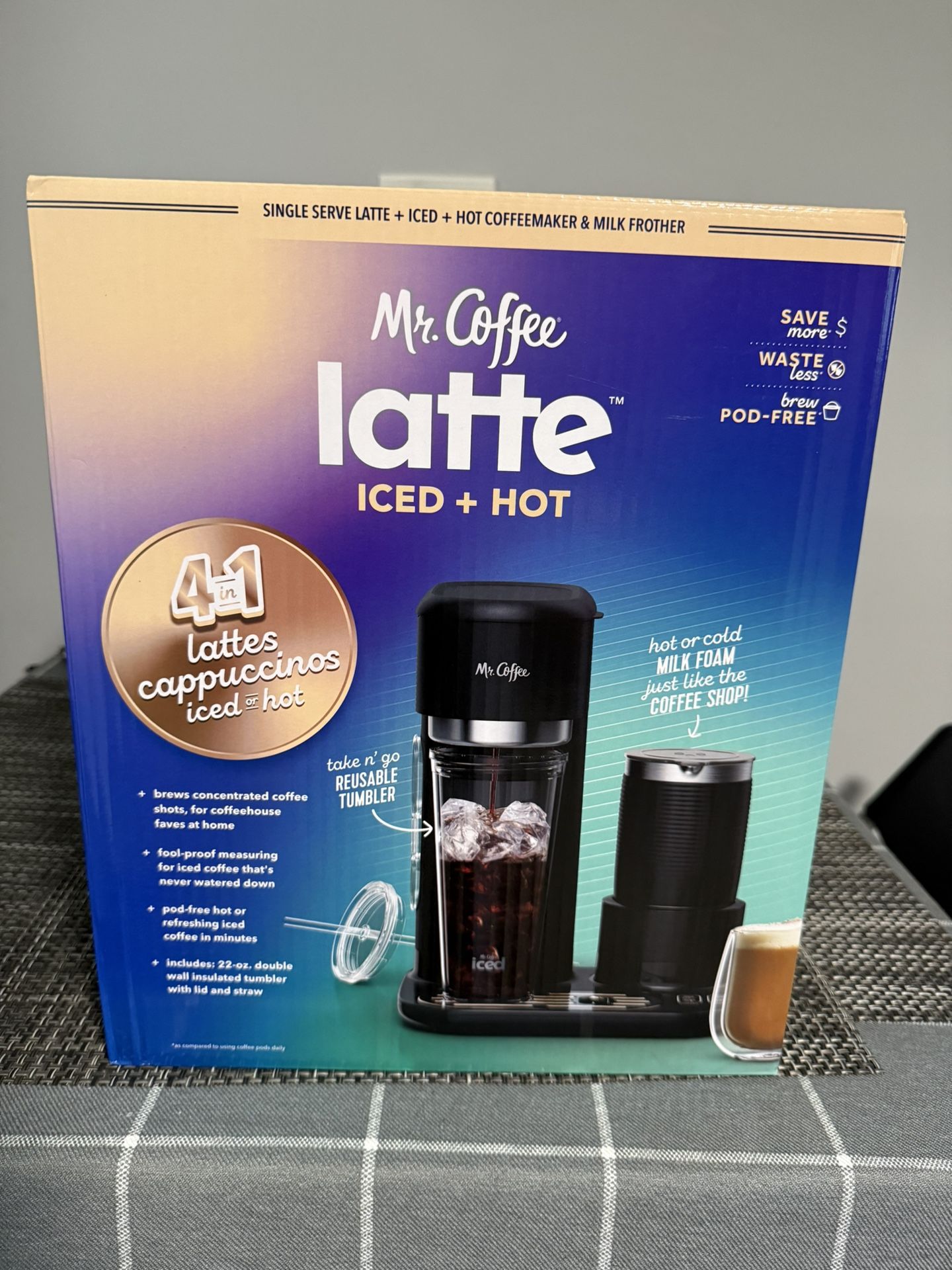 Mr Coffee Iced/hot Coffee,latte Machine