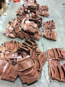 Tool Pouch Set Bolsas Para La Construcción De Buena Calidad Leather Tool Pouch Set